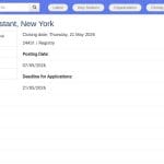 Assistant(e) Administratif(ve) – Liaison ONU, New York