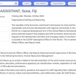 Assistant(e) Administratif(ve) – Suva, Fidji