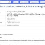 Consultant UNITE KM et Déploiement, MRM, OSE, Florence