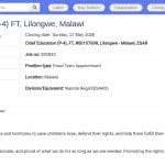 Chief Education – Pilotage stratégique de l&rsquo;éducation au Malawi