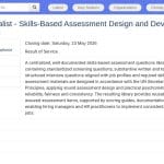 Spécialiste en évaluation des compétences – Conception de tests