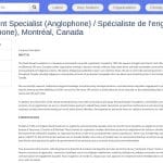Spécialiste de l&rsquo;engagement climatique (anglophone)