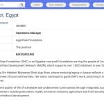 Responsable des Opérations – Égypte