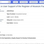 Expert Support Utilisateurs – Registre des Fonds Muséaux (Ukraine)
