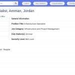 Spécialiste en Infrastructure – Amman, ONU