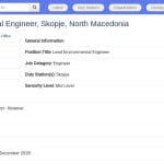 Lead Environmental Engineer – Remediation de site OHIS