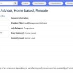 Conseiller en Gestion de Fonds – Télétravail