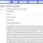 Stagiaire en prévention du terrorisme (Vienne)