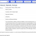 Stagiaire Assistant d&rsquo;Équipe – Protocole (Nairobi)