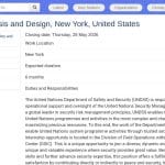 Stagiaire Analyse de Données et Design – Nations Unies