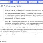 Assistant Logistique (SC-5) – Khartoum, Soudan