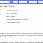Responsable Administratif(ve) – Bureau du Caire