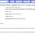 Responsable Fundraising Digital – UNICEF Malaisie