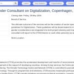 Consultant·e Genre et Numérique – Secteur Digitalisation