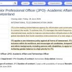 Chargé(e) des Affaires Académiques et Partenariats – JPO