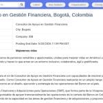 Consultor en Gestión Financière – Bogotá