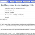 Directeur(trice) de la Gestion des Risques de Marché