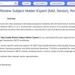 Expert en qualité des données MCC (Mid/Senior) – Remote