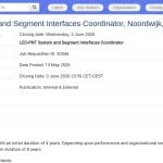 Coordinateur Interfaces Système & Segments LEO-PNT