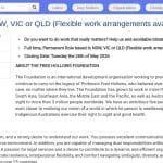 Conseiller juridique – Fondation Fred Hollows (Australie)