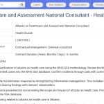 Consultant National – Attaques contre les soins de santé, Cluster Santé Ukraine