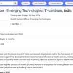 Health System Officer – Emerging Technologies (India)