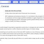 Logisticien(ne) – WFP Caracas