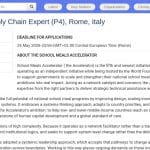 Expert·e en Chaîne d&rsquo;Approvisionnement Régénérative (P4) – Rome