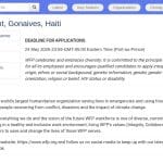 Assistant(e) de Suivi et Évaluation – PAM Haïti