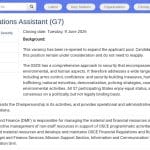 Senior ERP Applications Assistant (G7)