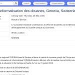 Expert national en informatisation des douanes – Comores