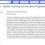 Consultant national – Programme d&rsquo;apprentissage et d&rsquo;innovation UNODC