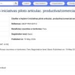 Consultant(e) pour 6 initiatives pilotes d&rsquo;articulation productivo-commerciale de l&rsquo;anchoveta au Pérou