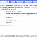 Consultant en prévention de la violence auprès des adolescents – Cuiabá