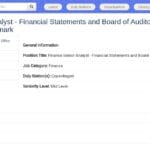 Senior Analyst Finance – États financiers et relations avec les commissaires aux comptes