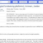 Consultant UI/UX Designer – Fundraising Digitale