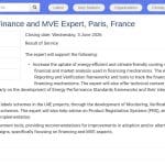 Expert en Financement Efficacité Énergétique et MVE