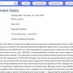 Stagiaire en évaluation des programmes (ONU – New York)