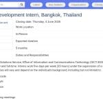 Stage en développement IA GeoInt – Nations Unies