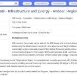 Associate Infrastructure & Energy – Andean Region