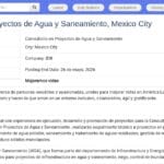 Consultant en Projets d&rsquo;Eau et Assainissement – BID