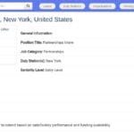 Stagiaire en Partenariats et Affaires Intergouvernementales – ONU