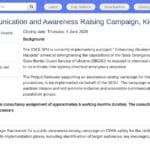 Consultant en communication pour campagne de sensibilisation CBRN