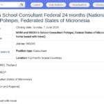 Consultant MHM et WASH en milieu scolaire – FSM