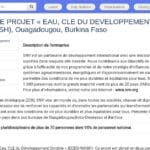 Responsable de Projet WASH ECDD – Eau & Assainissement