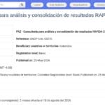 Consultant·e en analyse et consolidation des résultats RAPIDA Córdoba