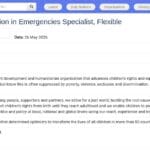 Spécialiste Éducation en Urgences – Déploiement Flexible