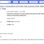 Coordinateur·trice de Fellowship en Éducation Climatique