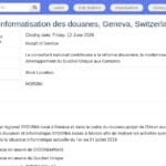 Expert national en informatisation des douanes – Comores