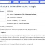 Stage en Communication et Information – Secteur CI
